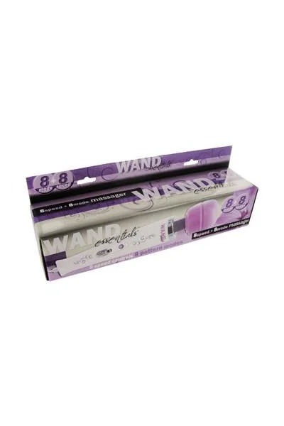 Wand Essentials 8 Speed 8 Modes Massager AC 110V Purple
