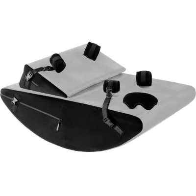 Liberator Scoop Wedge Combo Valkryie Edition Velvish Microloop With Microfiber Cuff Kit Grey