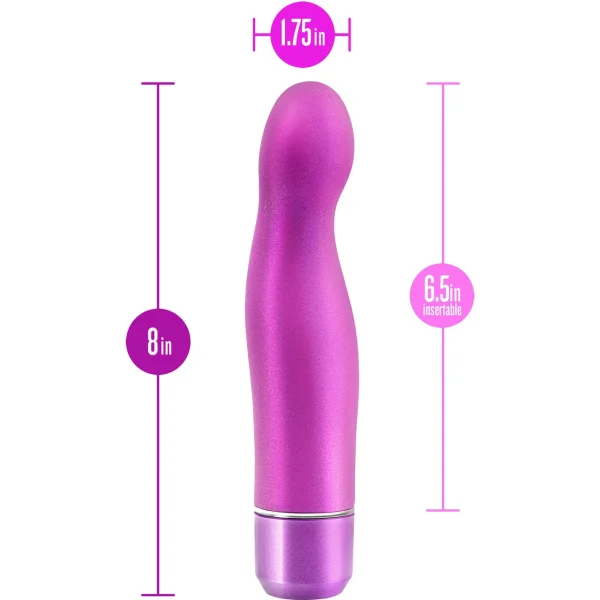 Luxe Plus Divulge Silicone Waterproof Vibrator by Blush - Purple