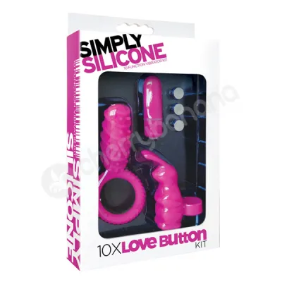 Simply Silicone 10x Love Button Kit