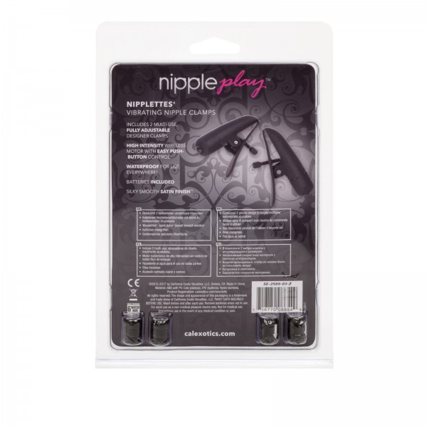 Nipplettes Vibrating Nipple Clamps