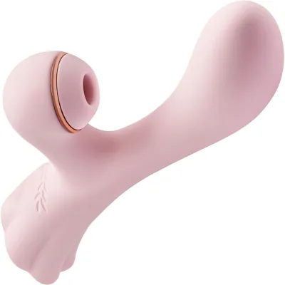Lush Isabelle Silicone Air Pulsating Clitoral Stimulator G Spot Rabbit Vibrator Pink