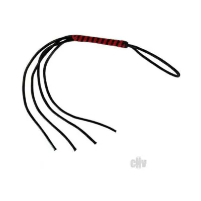Prowler Red Heavy Duty Flogger Blk red