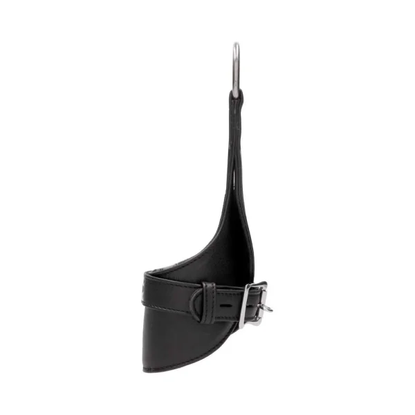 Ouch! Pain - Calf Leather Suspension Wrist Bondage Handcuffs