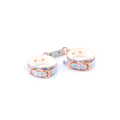 nsnovelties Cosmo Bondage Holographic Rainbow Wrist Cuffs