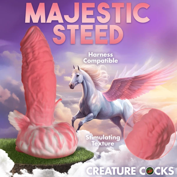 Creature Cocks - Pegasus Pecker Winged Silicone Dildo
