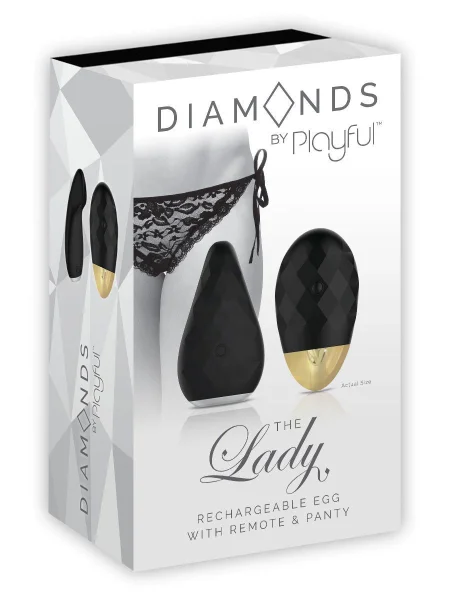 Playful Diamonds The Lady - Panty Vibrator