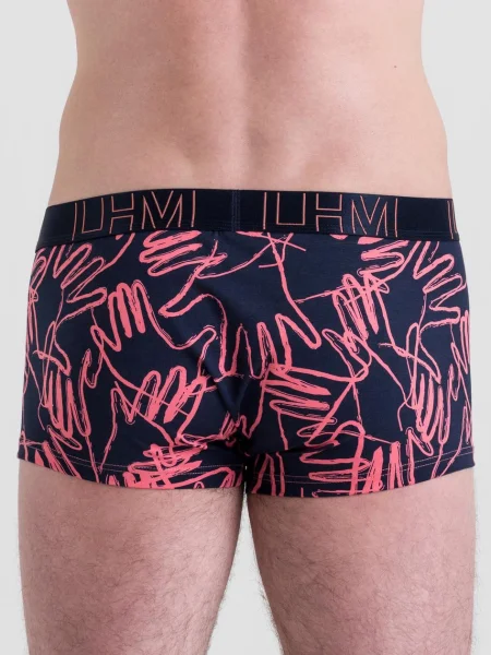 LHM Modal Orange Tiger Boxer Shorts