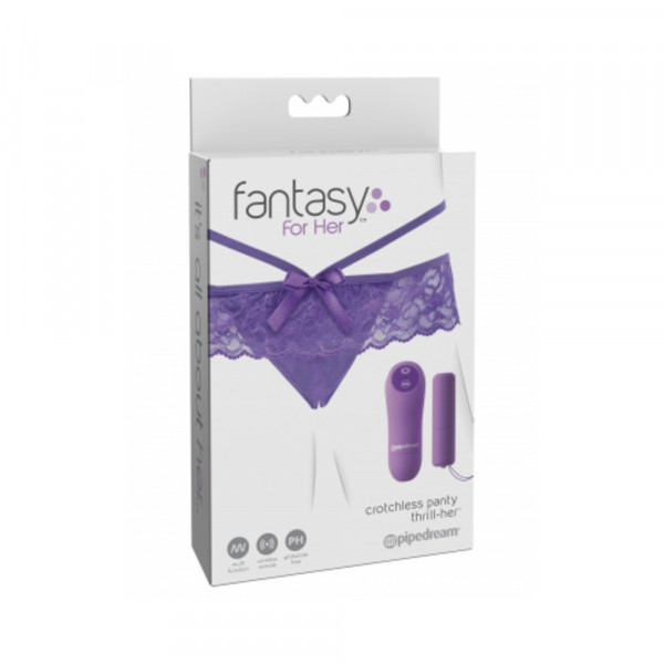 Fantasy For Her Crotchless Panty Thrill-Her