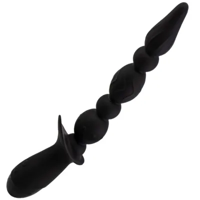 Bondara Rebel Silicone 10 Function Rechargeable Beaded Anal Vibe