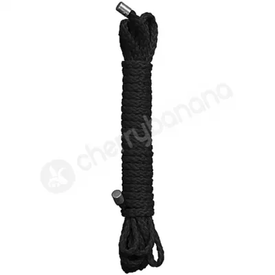 Ouch Black Kinbaku Rope 10m