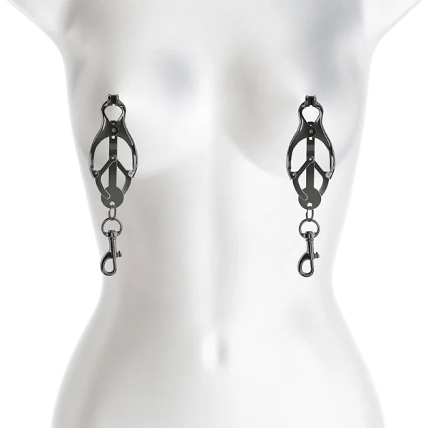 Bound C3 Butterfly Nipple Clamps By NS Novelties - Gunmetal