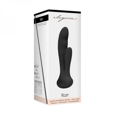 Elegance Rechargeable G spot Vibrator Black