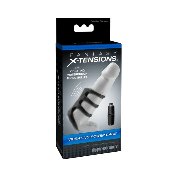 Fantasy X-tensions Vibrating Power Cage - Black
