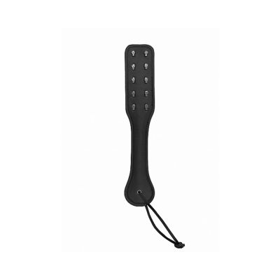 Ouch Skulls Bones Paddle With Skulls Black