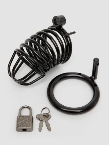 DOMINIX Deluxe Chastity Cock Cage 4.5 Inch