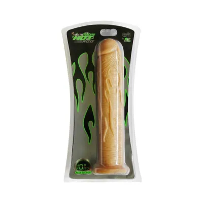 Hot Rod 10 inches Dildo Suction Cup Beige