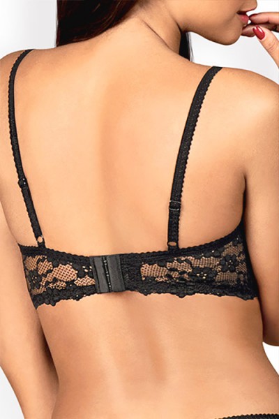 Obsessive Letica Open-Cup Bra with Crotchless Thong