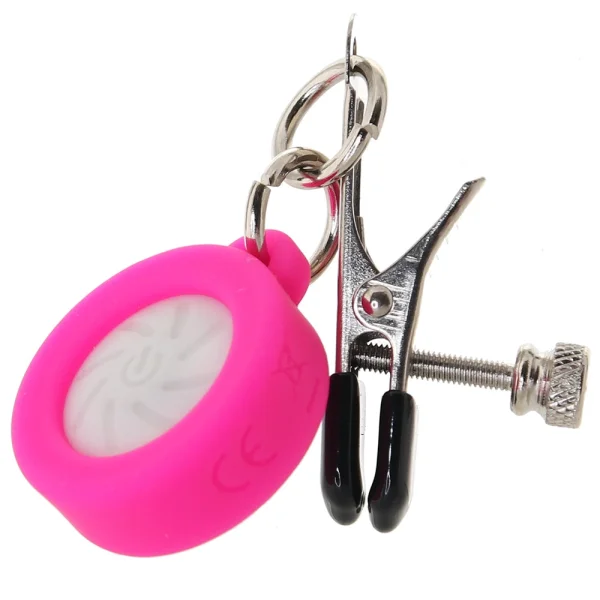 Charmed Silicone Light Up Nipple Clamps