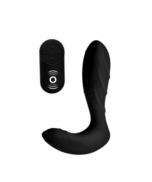 Silicone Prostate Vibrator with Remote Control
