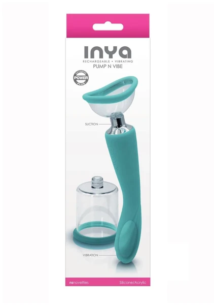 NS Novelties Inya Pump & Vibe Teal
