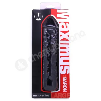 Maximum The Baron Black Large Dildo