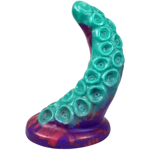 Deep Diver Glow-In-The-Dark Silicone Fantasy G-Spot Dildo By Uberrime