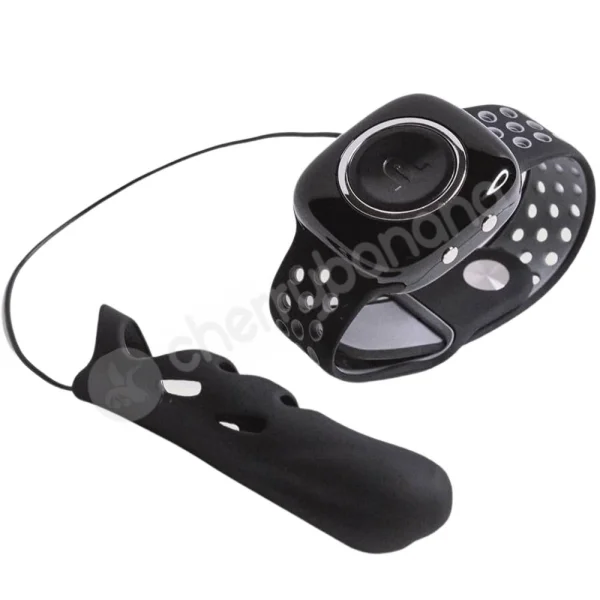 Adrien Lastic Touche Black Finger Sleeve Vibrator