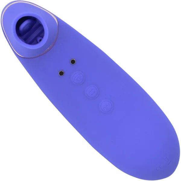 Sensuelle Trinitii 3-in-1 Suction Tongue Vibe Ultra Violet