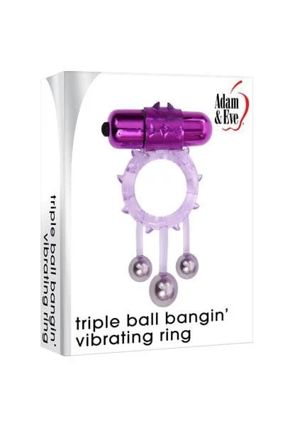 Triple Ball Bangin Vibrating Ring