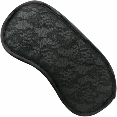 Midnight Lace Black Blindfold by Sportsheets