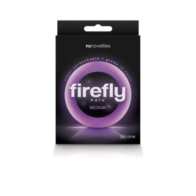 Firefly Halo Glow In The Dark Cock Ring Medium