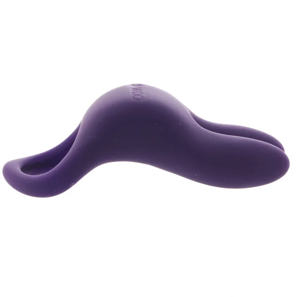 Sexy Bunny Rechargeable Silicone Vibrating Cock Ring by VeDO - Purple