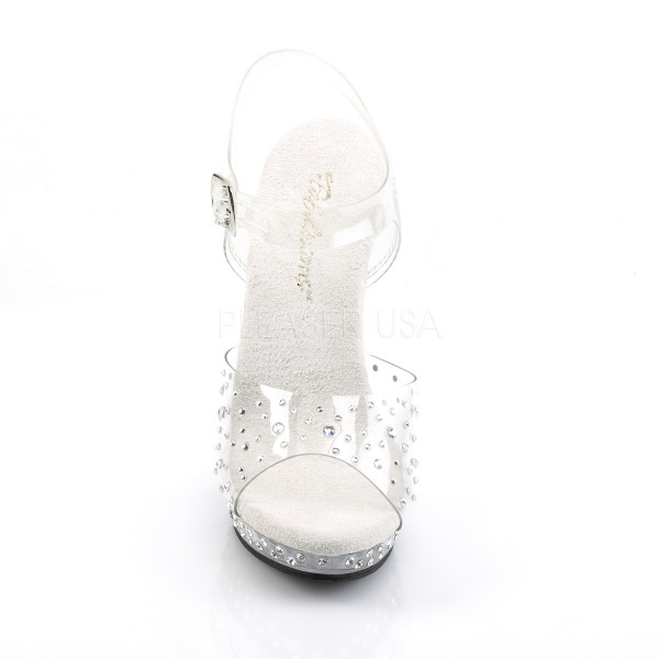 5 inches Heel, 3/4 inches PF Ankle Strap Sandal — image 10 of 12