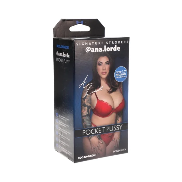 Signature Strokers - Girls Of Social Media - @ana.lorde - Ultraskyn Pocket Pussy Vanilla — image 4 of 14
