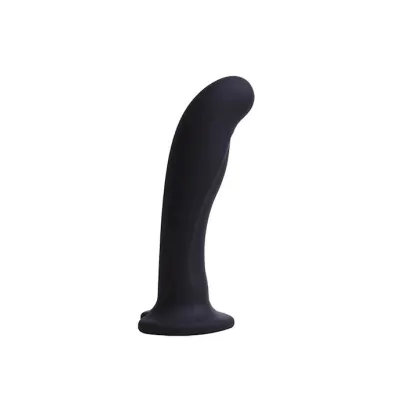 Back Amor P Spot Dildo 6 1 Inch Black 6 1 Inch