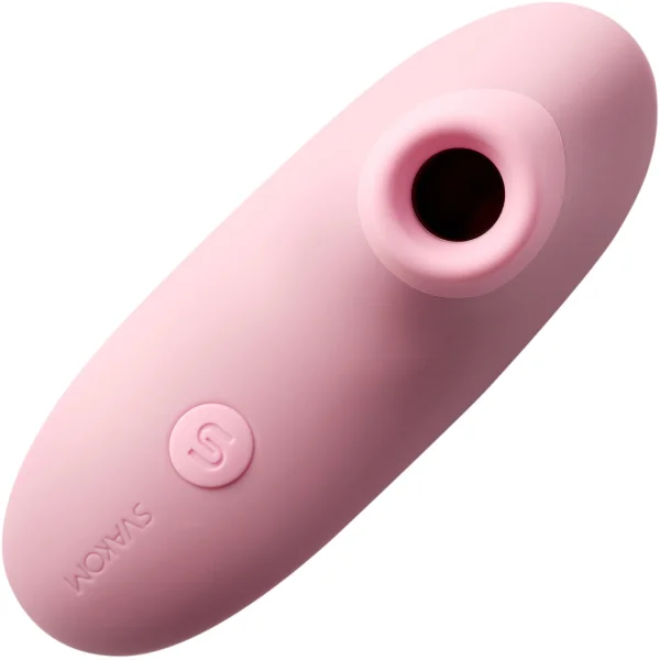 SVAKOM Pulse Lite Neo Rechargeable App Enabled Silicone Pressure Wave Clitoral Stimulator - Rosette