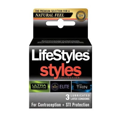 Lifestyles Styles Sensitive 3 Pk