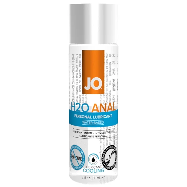 System Jo &#39;H2O Anal&#39; Cooling Lube with Menthol | 2oz