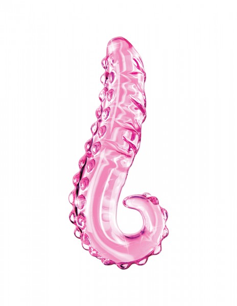 4.5" Studded Glass Dildo