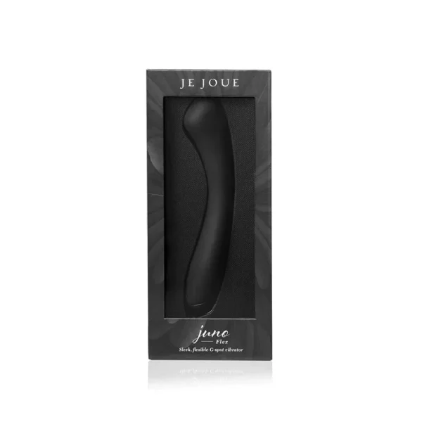 Je Joue Juno Flex Waterproof Rechargeable Silicone G-Spot Vibrator - Black