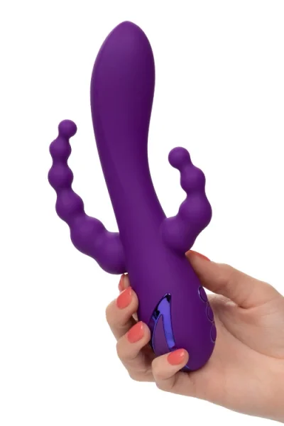 California Exotic Long Beach Bootylicious Triple Stimulation Rabbit Vibrator