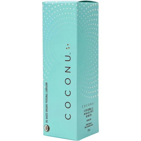 Coconu Coconut Oil-Based Organic Personal Lubricant 3 oz