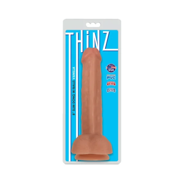 Thinz 8 inches Slim Dong with Balls — image 4 of 12