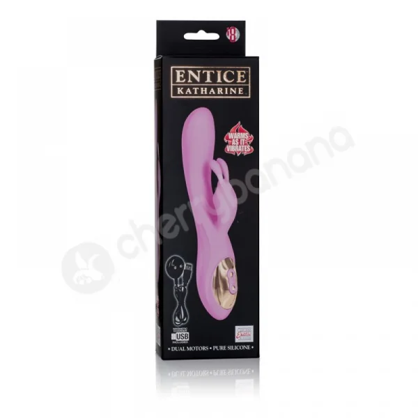 Entice Pink Katharine Rabbit Vibrator