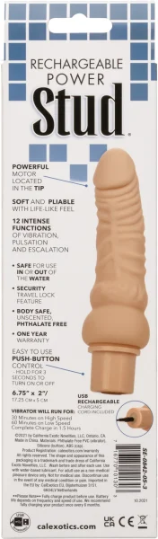 Rechargeable Power Stud Curvy - Ivory