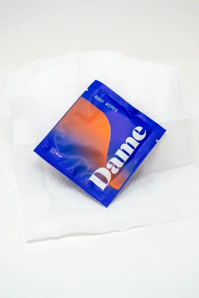 Dame Body Wipes Sachets 15 Count