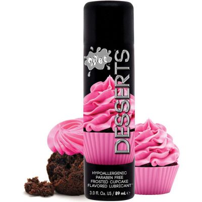 Wet Desserts Frosted Cupcake Water Based Lube 3oz