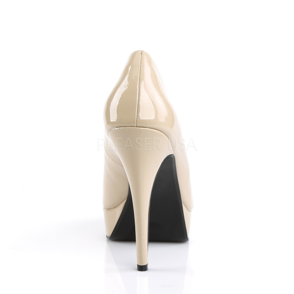 5 1/4 inches Heel, 1 1/4 inches Concealed PF Peep Toe Pump — image 12 of 16