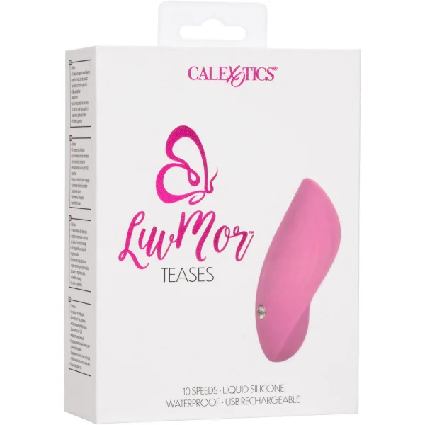 LuvMor Teases Rechargeable Silicone Waterproof Clitoral Vibrator By CalExotics